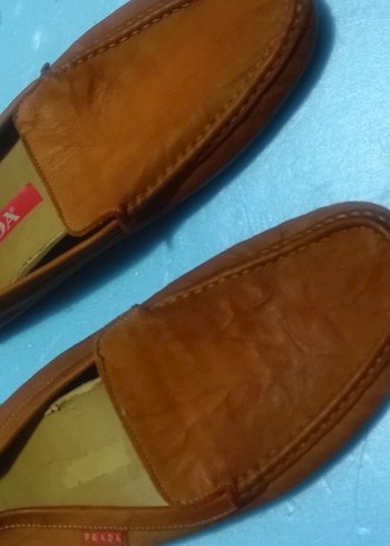 Kahverengi Süet Tokalı erkekTerlik - Görsel 3