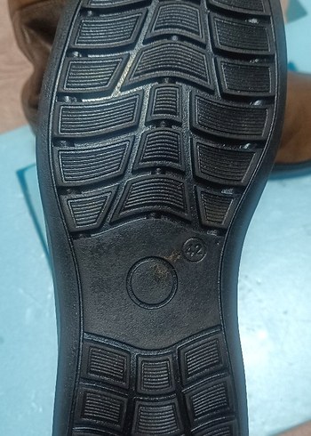 Kahverengi Süet Tokalı erkekTerlik - Görsel 8