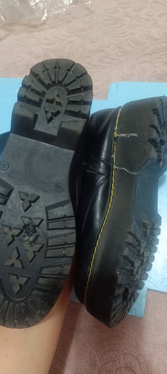 Siyah Süet Blok Topuklu Kadın Bot - Görsel 4