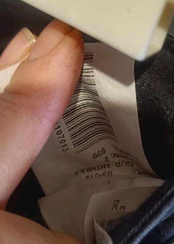 Gri Bol Kesim Erkek Kot Pantolon - Görsel 3