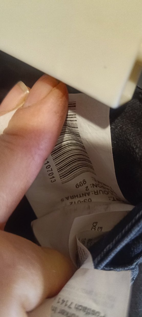 Gri Bol Kesim Erkek Kot Pantolon - Görsel 3