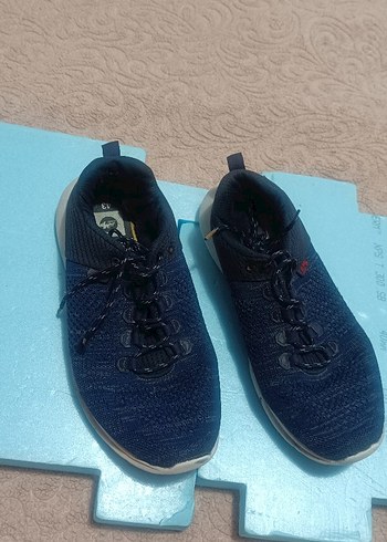 Koyu Mavi Erkek Klasik Ayakkabı Velcro - Görsel 7