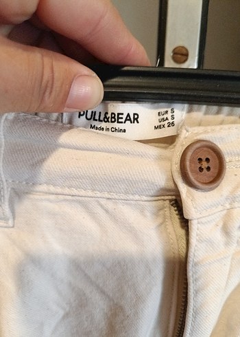 s Beden beyaz Renk Beyaz Kadın Keten Midi Pantolon