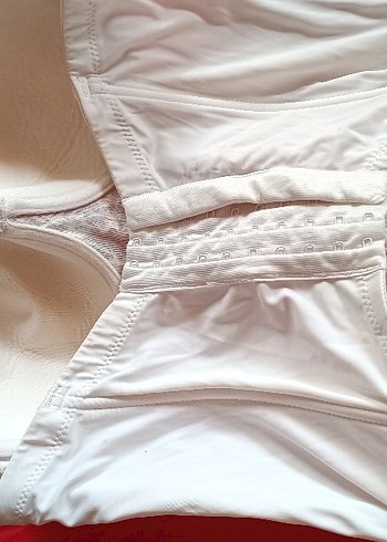 Uzun Beyaz Dantelli Emzirme Korsesi - Görsel 5