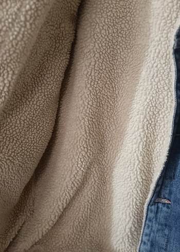 xl Beden mavi Renk Düğmeli Uzun Kollu Kadın Kot Ceket