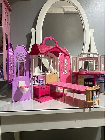  Beden Renk Barbie portatif ev