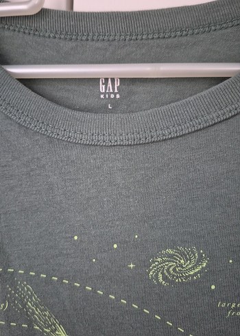 Yeşil Uzay Temalı Erkek Çocuk Uzun Kollu Tişört - Görsel 2