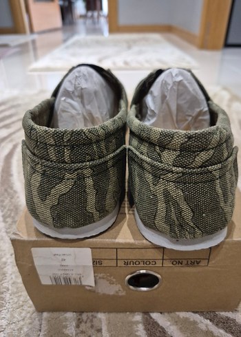 Erkek Kamuflaj Desenli Espadril Ayakkabı - Görsel 5