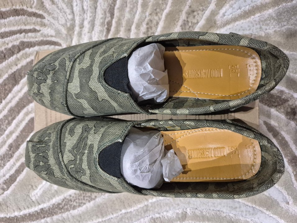 Erkek Kamuflaj Desenli Espadril Ayakkabı - Görsel 4