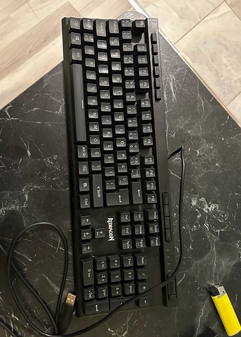 RGB Aydınlatmalı Türkçe Klavye - Görsel 3