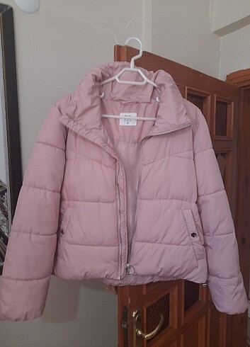 Defacto Pembe Şişme Mont
