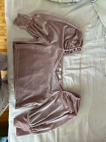 Toz pembe Crop - Görsel 2