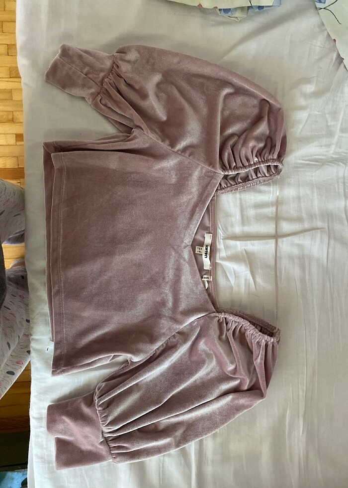 Toz pembe Crop - Görsel 2