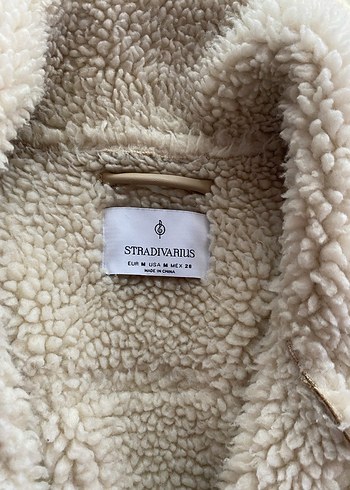 Kürk Detaylı Bej Süet Kadın Ceket - Görsel 2