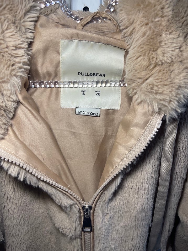 Pudra Peluş Detaylı Kadın Ceket - Görsel 5