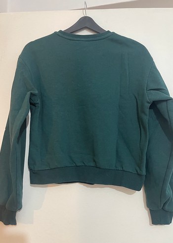 Yeşil Peanuts Baskılı Kadın Sweatshirt - Görsel 3