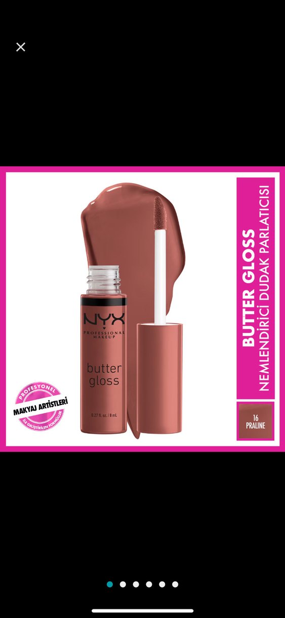 NYX Butter Gloss Dudak Parlatıcı - Görsel 2