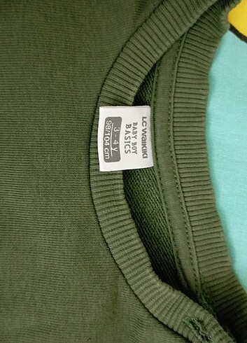 4 Yaş Beden Sweatshirt