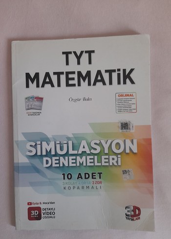 TYT Matematik 3D Simülasyon Denemeleri 10'lu