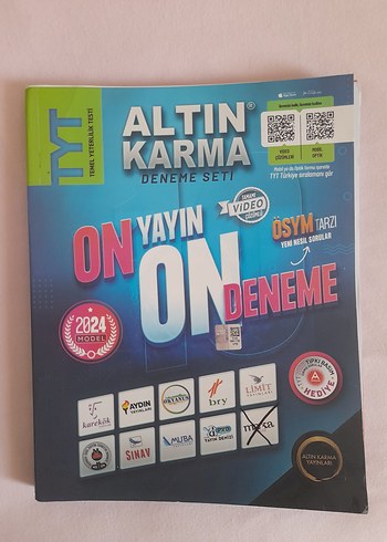 Altın Karma 2024 TYT Deneme Seti
