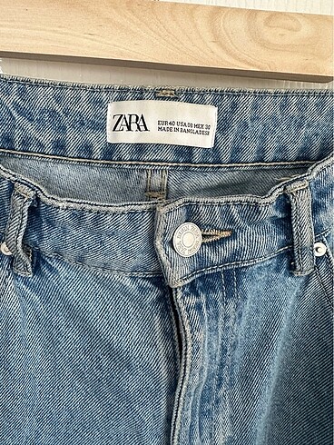 Zara Zara kesik paca pantalon