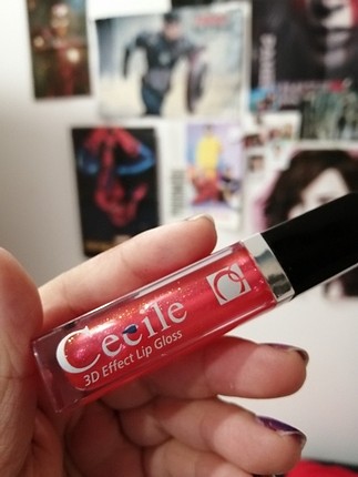 Beden pembe Renk Cecile 3D Effect Lip Gloss - Dudak parlatıcısı