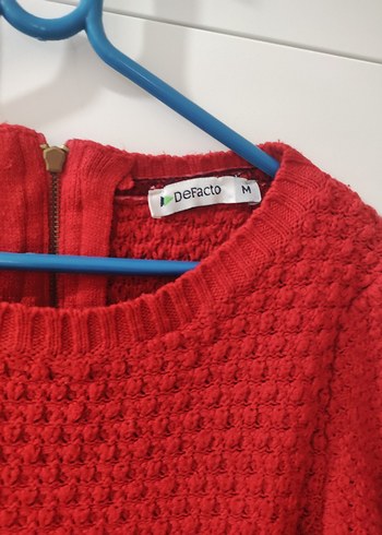 DeFacto Kırmızı Kadın Kazak - Görsel 4