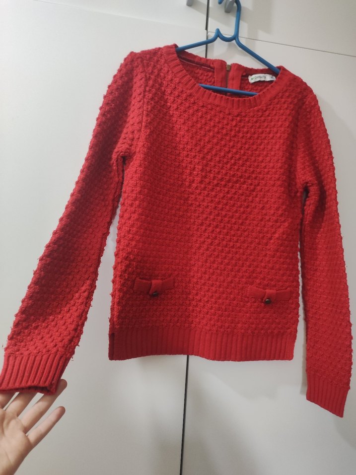 DeFacto Kırmızı Kadın Kazak - Görsel 2