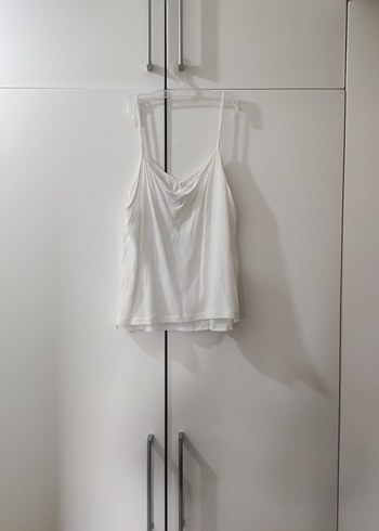 Pilili Beyaz Addax askılı üst - Görsel 2