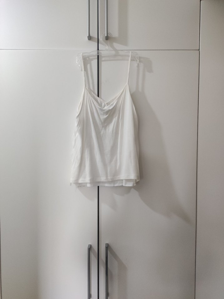 Pilili Beyaz Addax askılı üst - Görsel 2