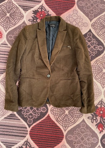 Caroll Haki Suet Blazer Ceket