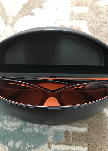 Kahverengi Retro Kadın Güneş Gözlüğü - Görsel 3