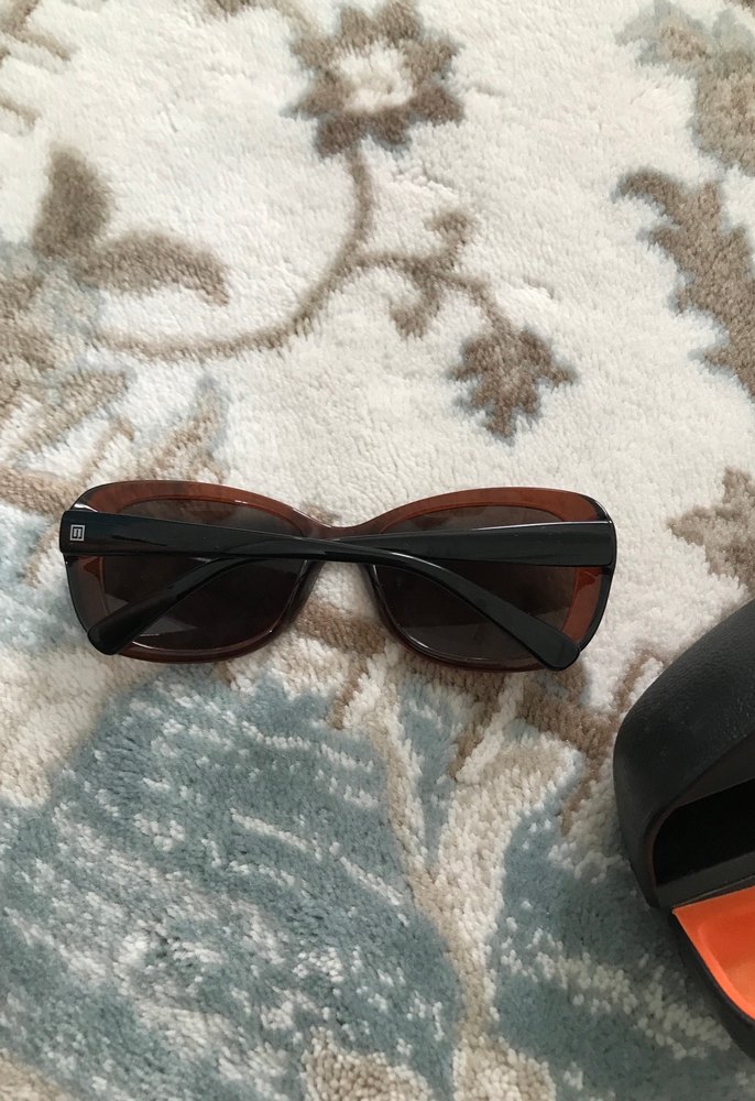 Kahverengi Retro Kadın Güneş Gözlüğü - Görsel 2