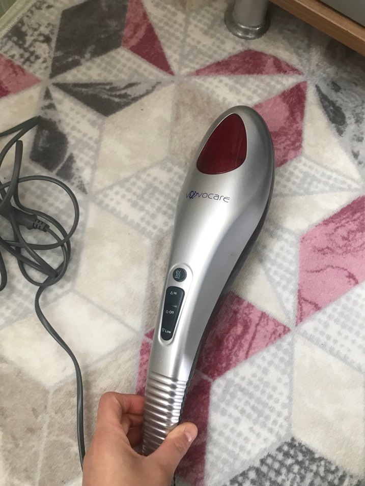 Gri Elektrikli Masaj Aleti - Görsel 2