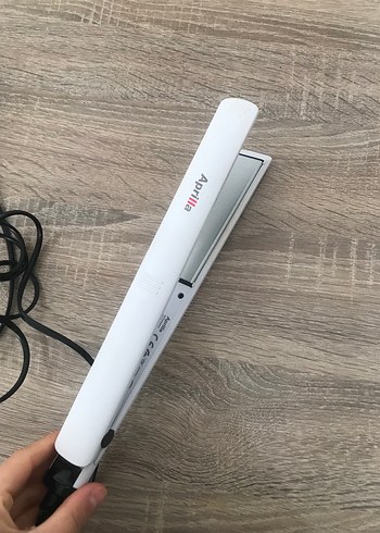 Beyaz Gri Saç Düzleştirici - Görsel 2
