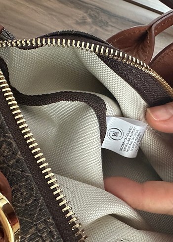 Kahverengi Deri Kadın El Çantası - Görsel 8