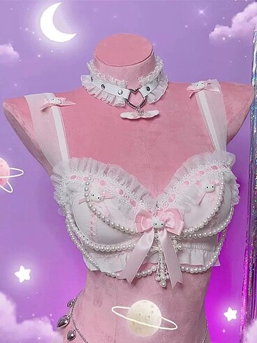 Diğer Hello Kitty sütyen- bralet y2k kawaii