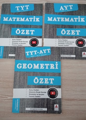 Tyt Ayt Matematik delta kültür özet set