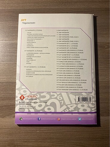  Beden Sonuç Yayınları Trigonometri Fasikülü