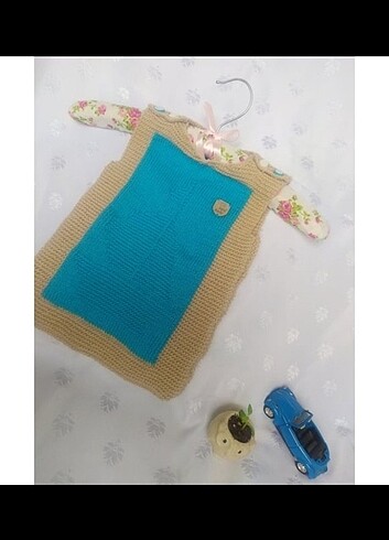 TASARIM DENİZCİ BEBEK SÜVETER HANDMADE