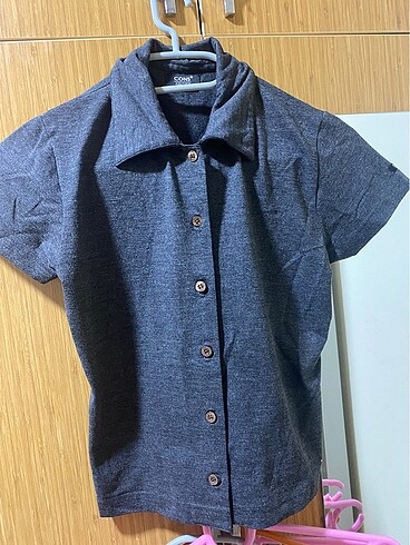 Polo yaka crop