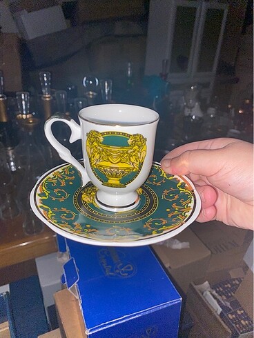 Bohemia cristal kahve fincan