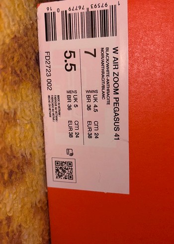 Nike Siyah Spor Koşu Ayakkabısı - Görsel 3