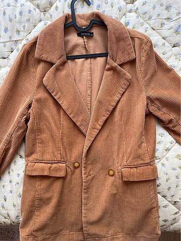 Kadife blazer ceket