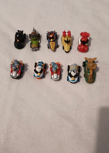 Angry bırds araba seti koleksiyon - Görsel 2