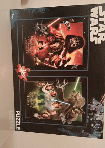 Star Wars 2x1000 Parça puzzle - Görsel 3