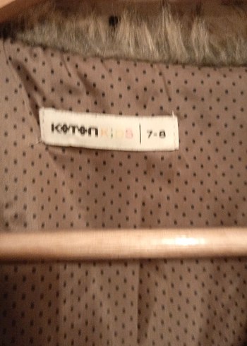 Kahverengi Kürklü Bohem çocuk Yelek - Görsel 4