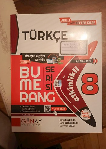 8. Sınıf Türkçe Akıllı Defter Kitap - Görsel 2