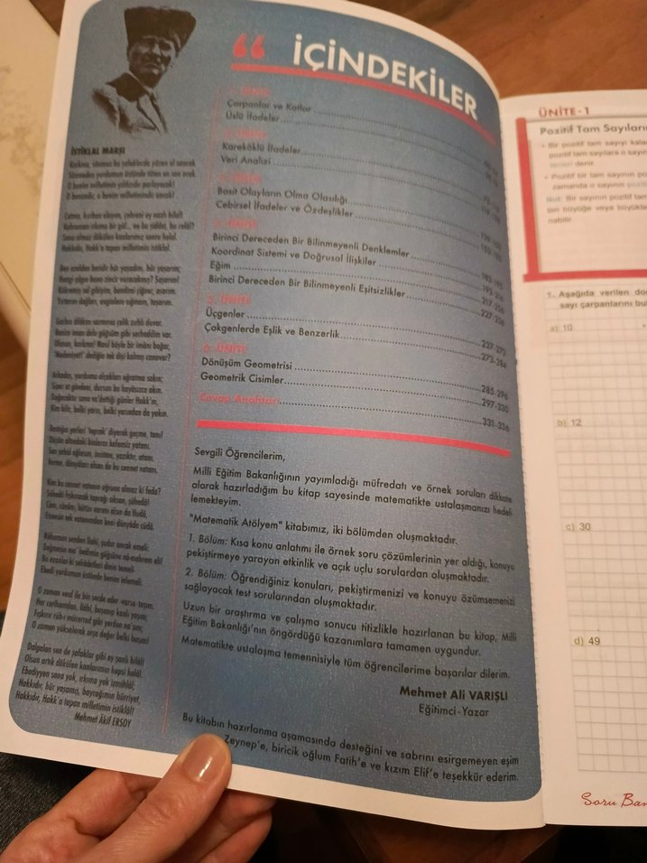 Atölyem Matematik 8. Sınıf Soru Bankası - Görsel 2