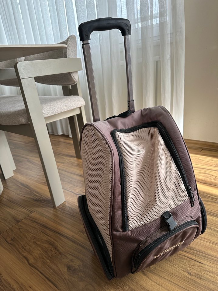 PETPRETTY Kahverengi Seyahat Taşıyıcı - Görsel 4